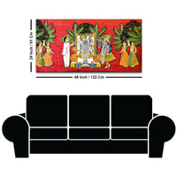 Nathdwara Shrinathji Pichwai Style Canvas Painting | Traditional Decor
