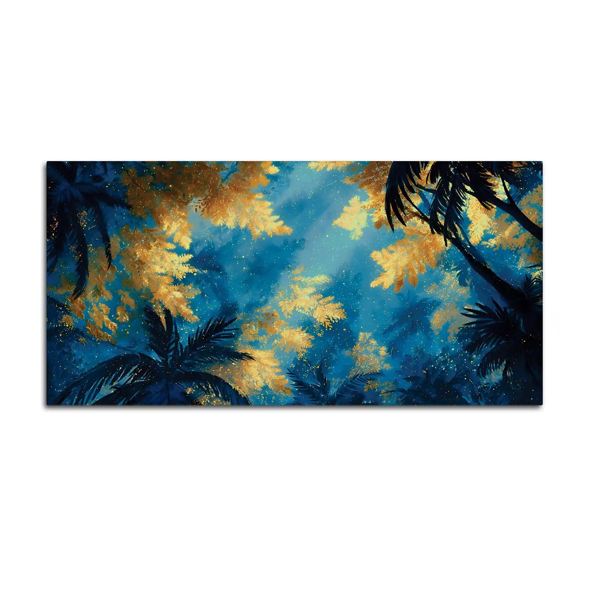 Nature Inspired Abstract Canvas Painting for Stylish Living Room
