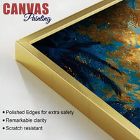 Nature Inspired Abstract Canvas Painting for Stylish Living Room