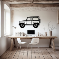 Off Road SUV Jeep Metal Wall Art for Living Room Decor