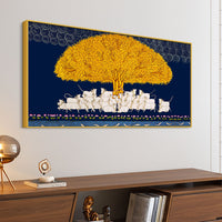 Pichwai Kalpavriksha Wall Painting | Positive Energy Home Decor Art