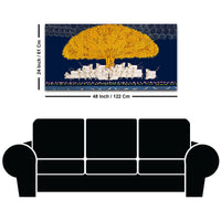Pichwai Kalpavriksha Wall Painting | Positive Energy Home Decor Art