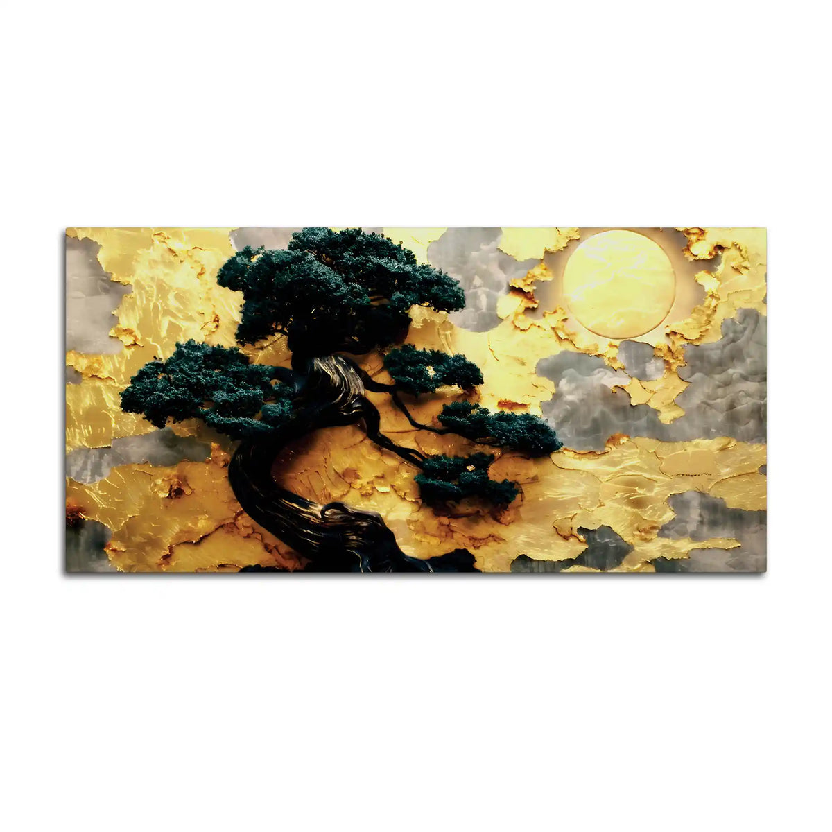Premium Abstract Canvas Painting for Living Room Wall Decor