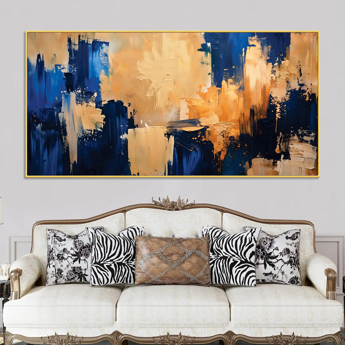 Premium Abstract Canvas Painting for Office & Home Décor