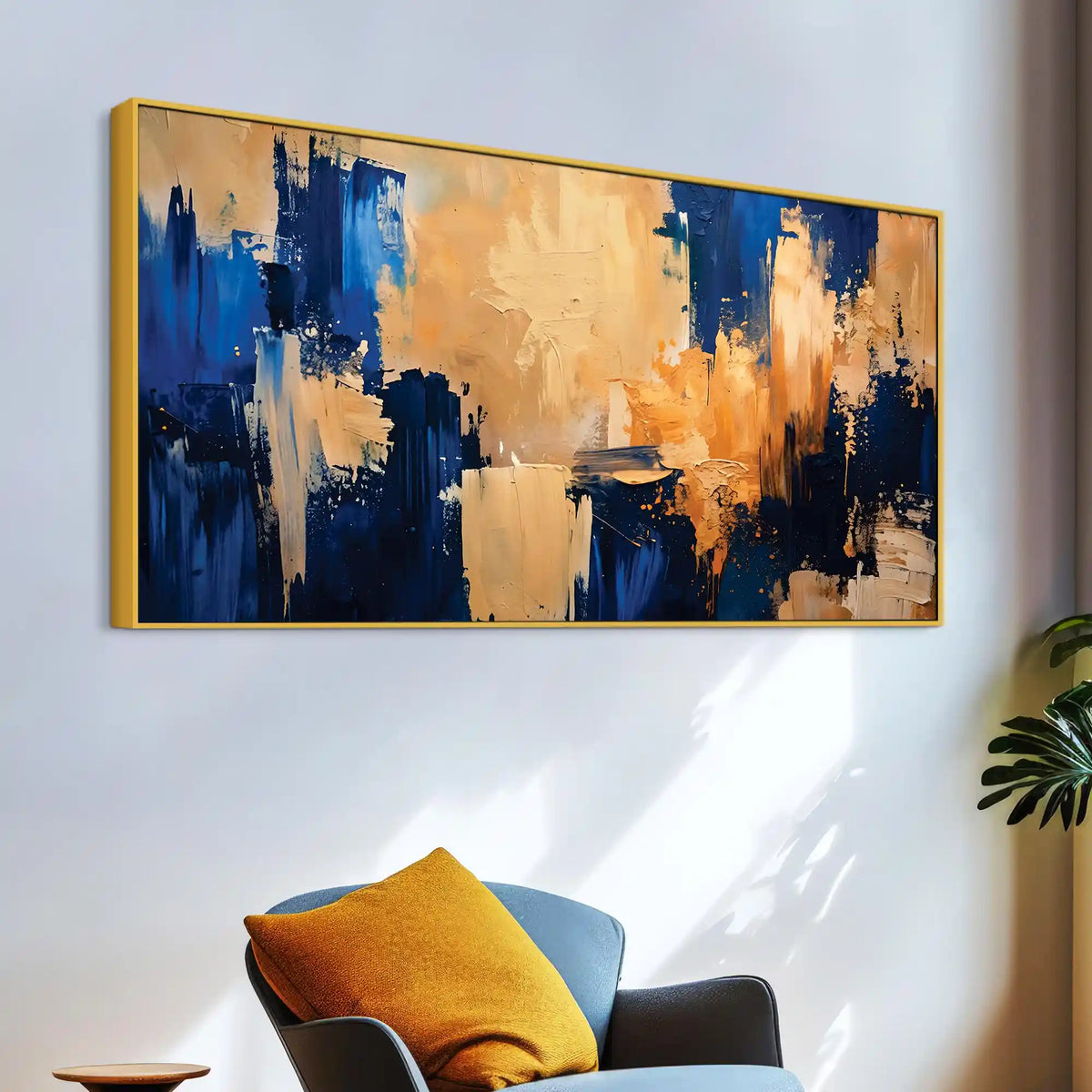 Premium Abstract Canvas Painting for Office & Home Décor
