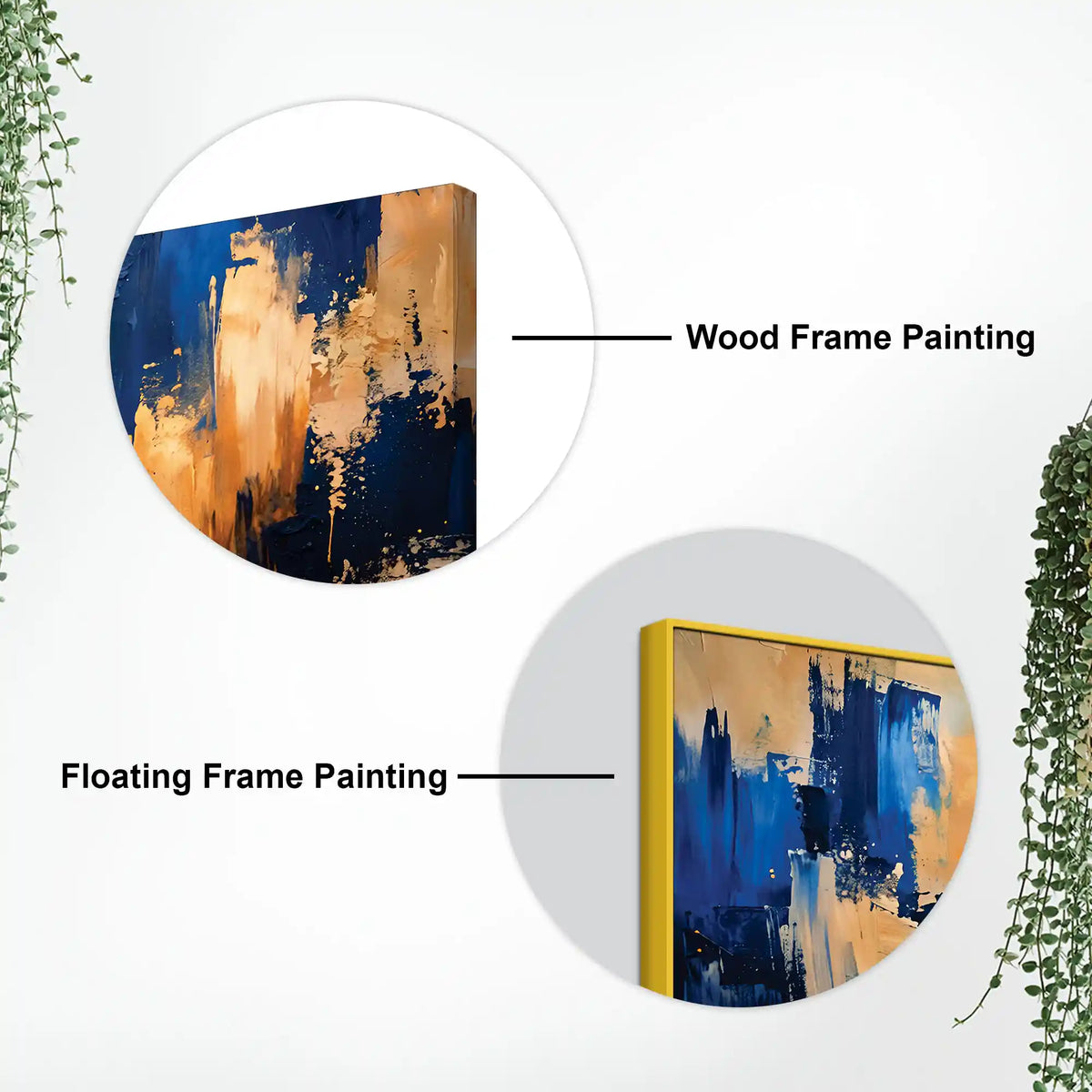 Premium Abstract Canvas Painting for Office & Home Décor