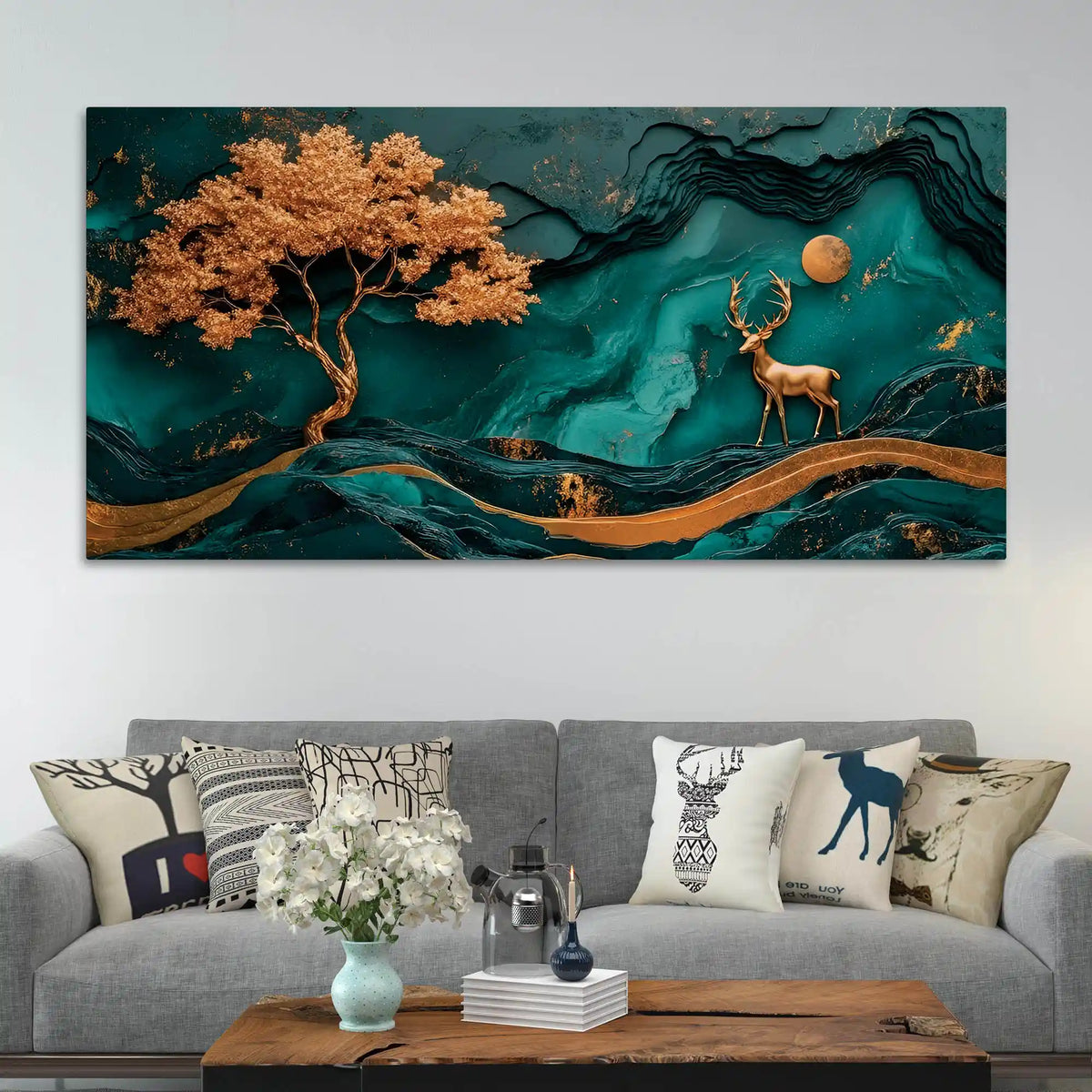 Premium Abstract Home Décor Canvas Wall Painting