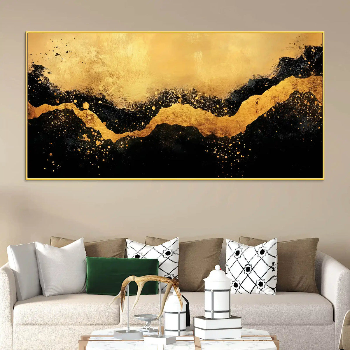 Premium Abstract Modern Texture Canvas Wall Painting