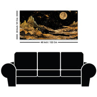 Premium Abstract Mountain Canvas Modern Painting