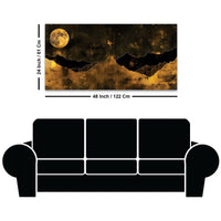 Premium Abstract Mountain Canvas Painting  for Luxury Décor