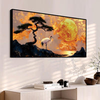 Premium Abstract Nature Canvas Wall Art Painting for Living Room