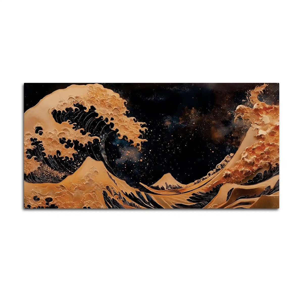 Premium Abstract Sea Wave Canvas Painting