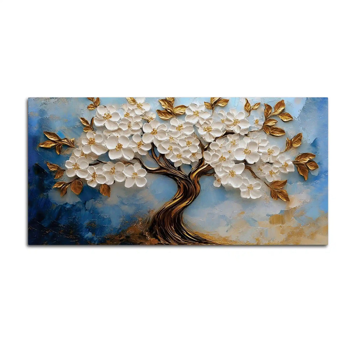 Premium Abstract Tree Canvas Painting for Bedroom Decor