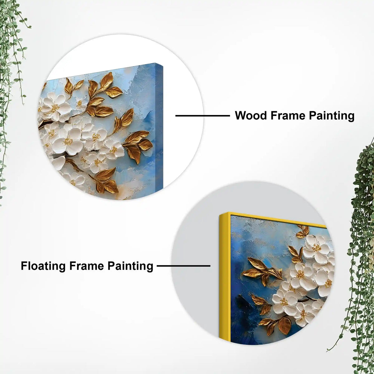 Premium Abstract Tree Canvas Painting for Bedroom Decor