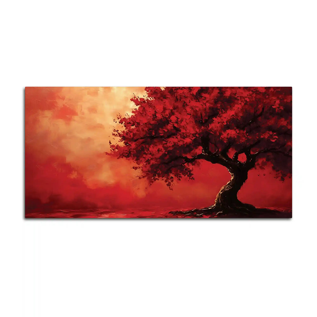 Premium Abstract Tree Canvas Painting for Office & Home Décor