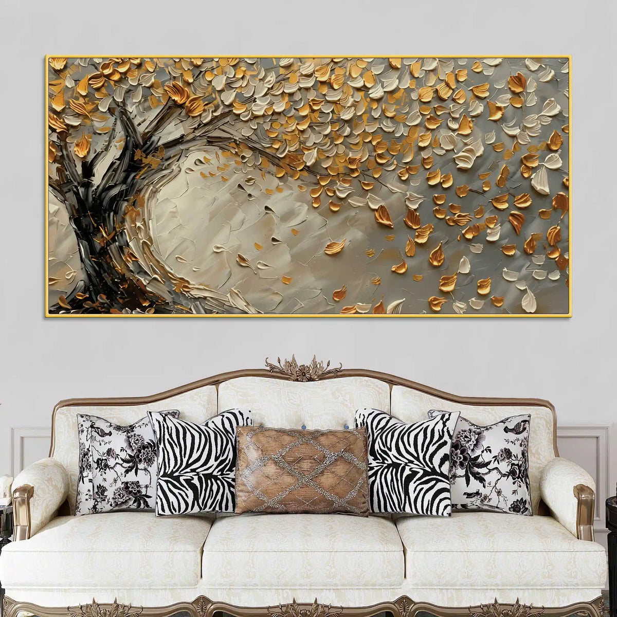 Premium Abstract Tree Canvas Painting for Stylish Home