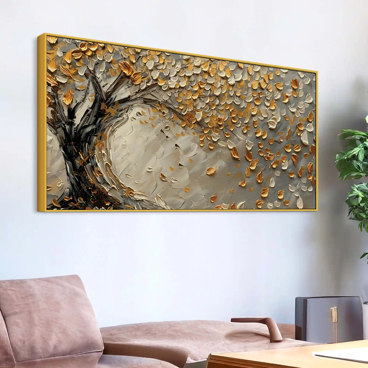 Premium Abstract Tree Canvas Painting for Stylish Home