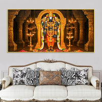 Premium Balaji Canvas Painting for Home Temple