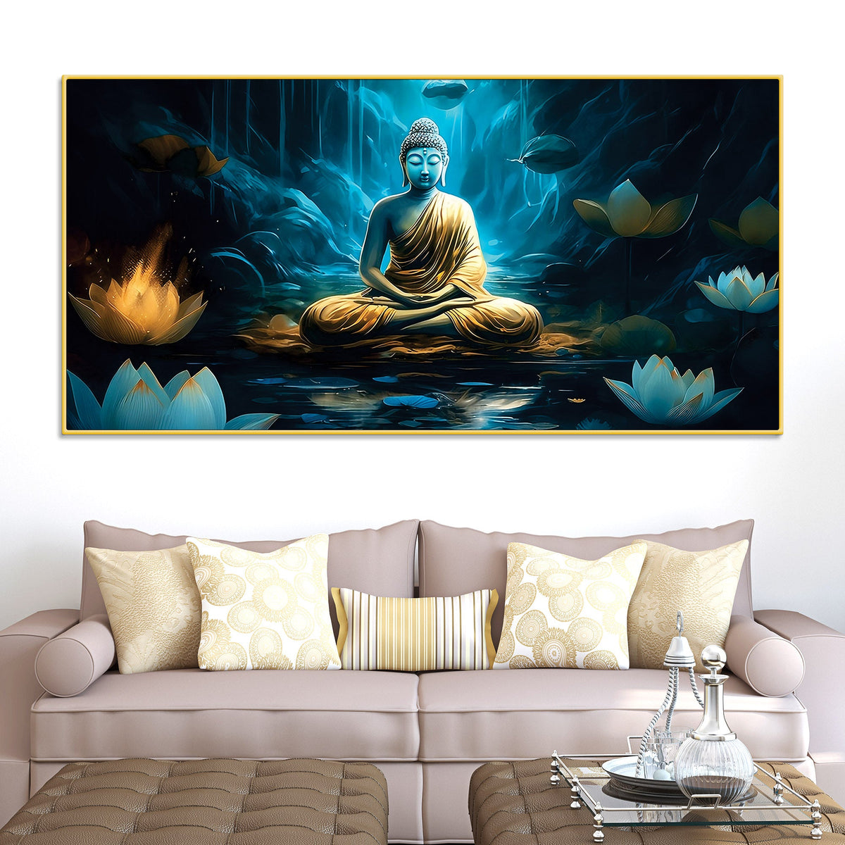 Premium Buddha Painting for Home & Office