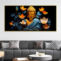 Premium Buddha Wall Painting for Calm & Peaceful Homes
