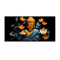 Premium Buddha Wall Painting for Calm & Peaceful Homes