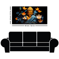 Premium Buddha Wall Painting for Calm & Peaceful Homes