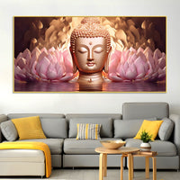 Premium Buddha Wall Painting for Elegant Wall Decor