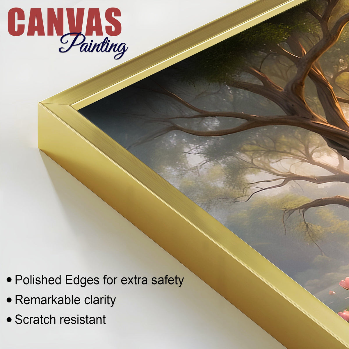 Premium Calm Buddha Wall Canvas Painting for Bedroom & Living Room