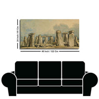 Premium Canvas Wall Painting of Stonehenge