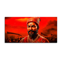 Premium Chhatrapati Shivaji Maharaj Painting for Wall Décor