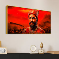 Premium Chhatrapati Shivaji Maharaj Painting for Wall Décor