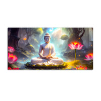 Premium Décor Buddha Wall Painting for Bedroom & Living Room