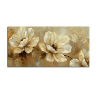 Premium Floral Canvas Wall Art Abstract Painting for Bedroom Décor