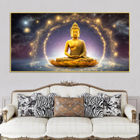Premium Gautam Buddha Wall Art Painting for Home & Office