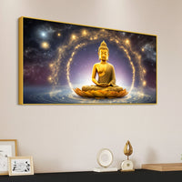Premium Gautam Buddha Wall Art Painting for Home & Office