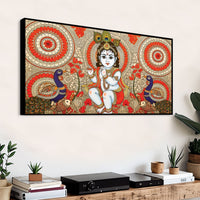 Premium Laddu Gopal Krishna Painting for Spiritual Home