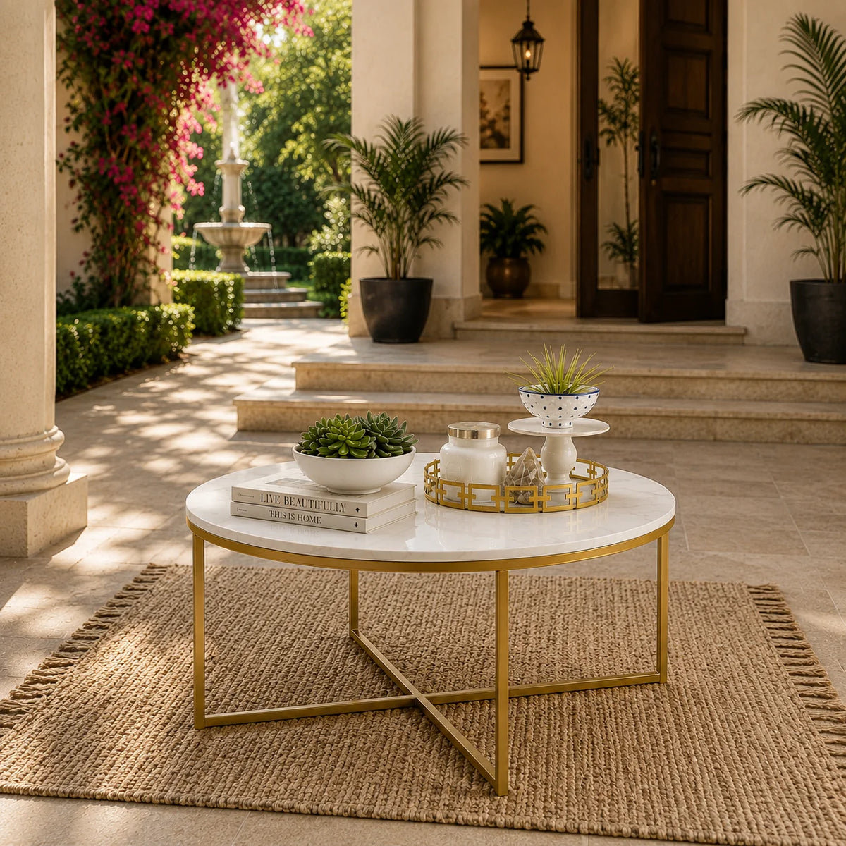 Premium Marble Table for Luxury Living Room Decor
