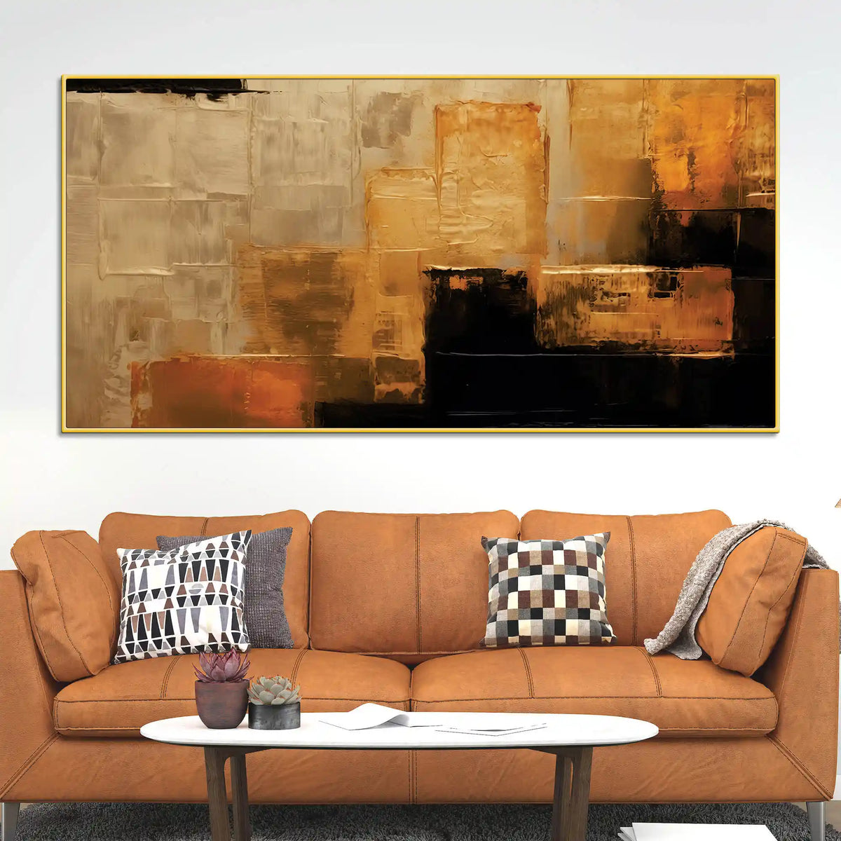 Premium Minimal Abstract Canvas Wall Painting