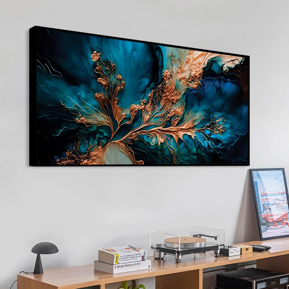 Premium Modern Abstract Canvas Painting for Living Room
