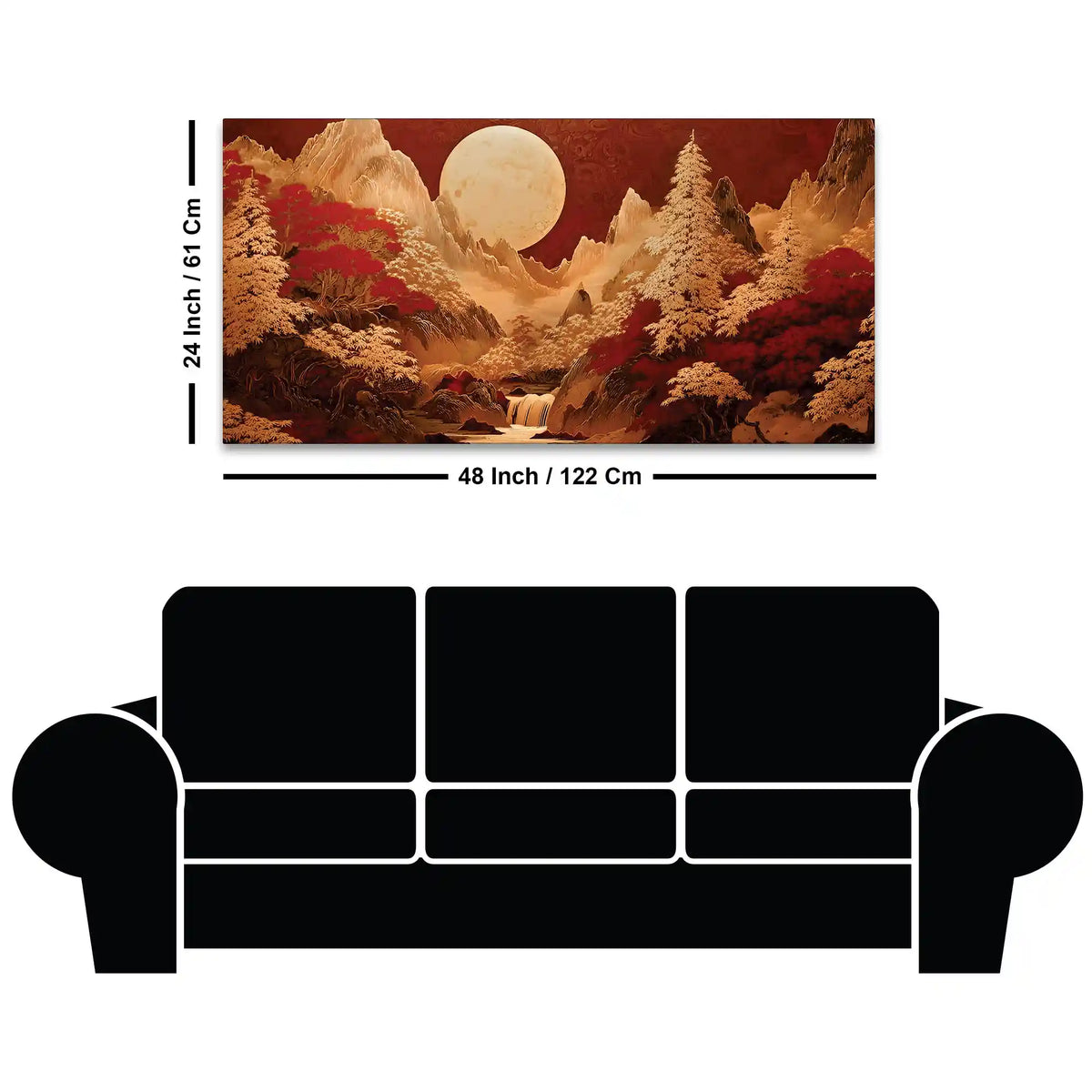 Premium Modern Abstract Canvas Wall Painting