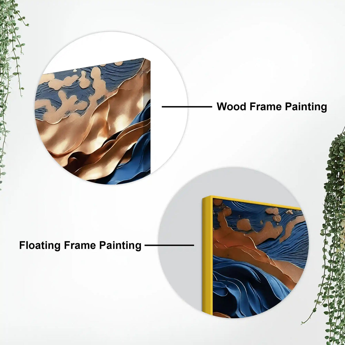 Premium Modern Abstract Canvas Wall Painting for Luxury Décor