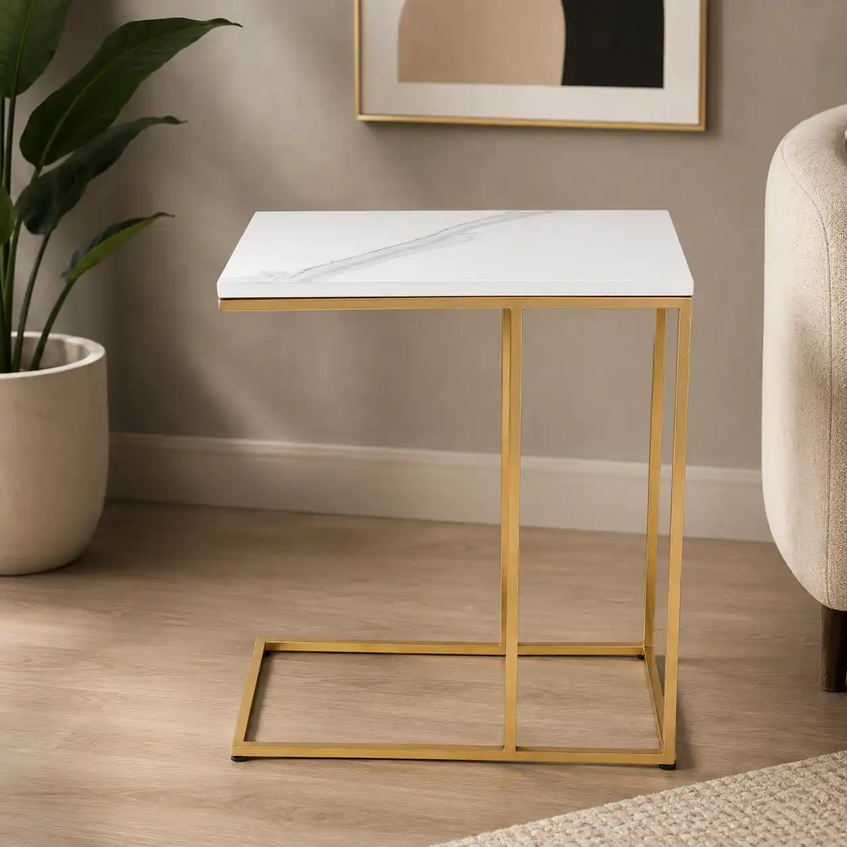 Premium Modern Accent Table for Living Room, Bedroom & Loung
