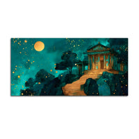 Premium Night Abstract Canvas Wall Painting for Home Décor