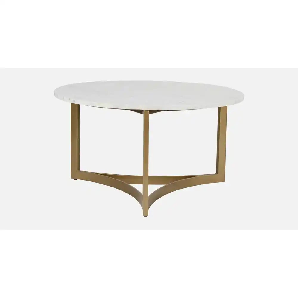 Premium Round Marble Center Table with Stylish Structure