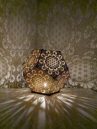 Premium Sacred Pattern Shadow Home Table Lamp