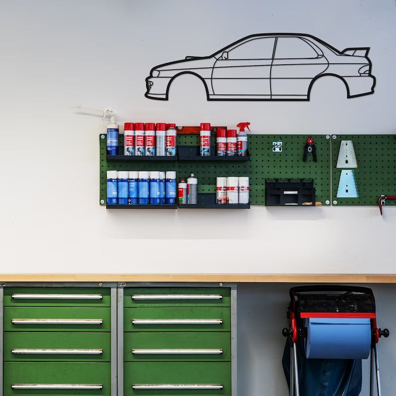Premium Sedan Metal Wall Art for Wall Decoration