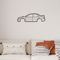 Premium Sedan Metal Wall Art for Wall Decoration