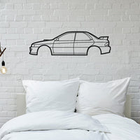 Premium Sedan Metal Wall Art for Wall Decoration