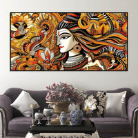 Premium Spiritual Lord Shiva Painting for Modern Home Walls