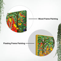 Radha Krishna Wall Painting | Ethnic Home Décor